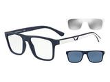 Armação Óculos De Grau Clip On Emporio Armani Ea4115 5669/1w