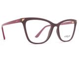 Armação Óculos de Grau Vogue Feminino Metallic Beat VO5206L 2597