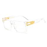 Armação para Óculos de Grau Masculina Quadrada Transparente - Ilook
