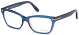 Armação para óculos de grau tom ford tf 5301 54 - azul