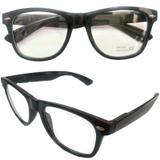 Armação para Oculos de Grau Unisex Preto - Oficina dos relogios