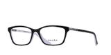 Armação ralph lauren ra7044 1139 preto e branco tamanho 52