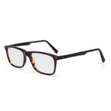 Armação receituário mormaii m6014 marrom demi brilho com preto azul multcolor