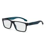 Armação receituário mormaii oceanside preto brilho com cyan preto-cinza