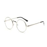 Armação redonda estilo Lennon Harry Potter retro prateada - Ilook