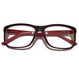 Armação Vermelha para Óculos de Grau Acetato com Lentes - Oficina dos relógios