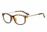 Armação Vintage para Óculos de Grau - Cor Leopardo Claro e Leopardo Escuro - Vinkin