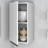 Armário Aéreo 1Porta BAM32 - Branco - Outlet das fabricas