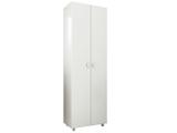 Armário para Área de Serviço 2 Portas - 4 Prateleiras Branco Tecno Mobili 60x190,5cm