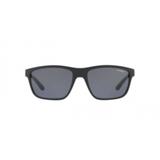 Arnette BOOGER AN4234 01/81 Preto Lente Polarizada Cinza Tam 61