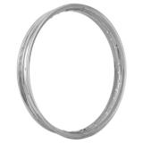 Aro Dianteiro 19x185 Cromo Nxr 125/150 Bros Aço Cromado - Cromo forte