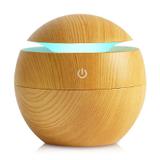 Aromatizador Difusor Umidificador Madeira Clara Ultrassônico - Kbaybo