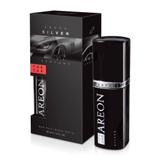 Aromatizante De Carro Areon For Car Silver 50ml - Perfume Automotivo