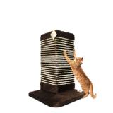 Arranhador Cantoneira para Gatos com Sisal 50x35 Cm Marrom Mimos de Bichos
