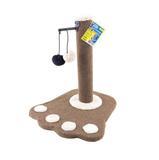 Arranhador Gato Pet Tapete Pata Felino Brinquedo Casa Bicho Bolinha - Loja catarinense