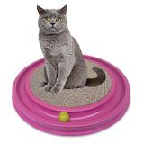 Arranhador para gatos Cat Pet Redondo Rosa - Rb pet