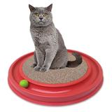 Arranhador para gatos Cat Pet Redondo Vermelho - Rb pet