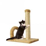 Arranhador para Gatos com Torre em Sisal e Arco Bege Mimos de Bichos