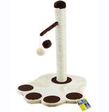 Arranhador para gatos modelo pata com acessorio - Western