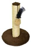 Arranhador para Gatos Plataforma M Estampa lisa Marrom 25x33cm - São pet