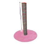 Arranhador Para Gatos Rosa Modelo Poste 60 cm Cordinha - Murano