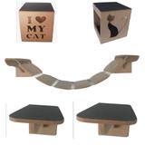 Arranhador Para Gatos Toca Nicho Brinquedo - Pet in box