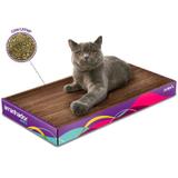 Arranhador Petlon Para Gatos De Papelão Com Catnip 48,5cm