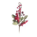 Arranjo Pick Decoração Natal 35Cm Vermelho - Cromus