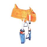 Arreio Socado Completo Amarelo6Pcs - Americana