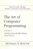 Art of computer programming vol.2 seminumerical algorithms - 3rd ed - Phe - pearson higher education