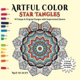 Artful Color Star Tangles - Fat dog publishing llc