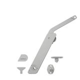 Articulador free flap h 1.5 (a) lado esquerdo cinza - Hafele