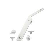 Articulador free flap h 1.5 (b) lado esquerdo branco - Hafele