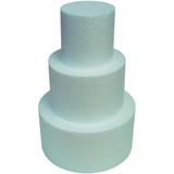 Artigo Para Festa 200x100mm Bolo Falso Redondo Knauf