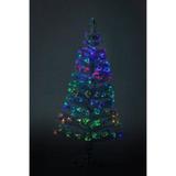 Árvore de Natal Fibra Ótica Branca 1,5 m 220v Christmas Traditions