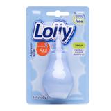 Aspirador Nasal T1 indicado para crianças de 0 a 6 meses na cor azul. Auxilia a mamãe e/ou papai - Lolly (lolni)