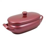 Assadeira Alta 4,5L Ceraflame 18,5cmx21cmx46cm Rosé Gold