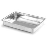 Assadeira aluminio retangular alta n.2 - aluminio nacional