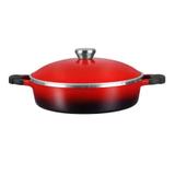 Assadeira com Tampa MTA 28cm Proteus Gourmet em Alumínio Ver