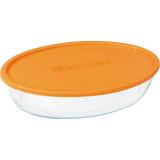 Assadeira com Tampa Oval 1,6L Marinex