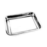 Assadeira de aço inox 27,5x36,5x4,5cm Gourmet Mix