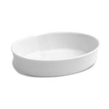 Assadeira em Cerâmica Branca Oval 27,5 X 18,8 X 5,4 Cm 1,2 L UMP09-27 - Hercules