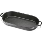 Assadeira Ferro Fundido Beira Alta Panela Mineira 48cm X 26,5cm X 8,5cm