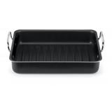 Assadeira funda 30 canelada profissional - Multiflon