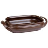 Assadeira Grande (S/Tampa) 25,0X33,5Cm 4000Ml - Chocolate - Ceraflame