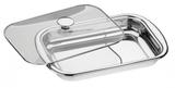 Assadeira Inox com Tampa Vidro 43cm Cosmos Tramontina 61315434
