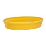 Assadeira Oval 1L Mondoceram Gourmet 5cmx24cmx16cm Amarelo