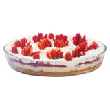 Assadeira Oval 39cm 4 Litros Torta Bolo Lasanha Forno - Casa linda