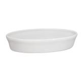 Assadeira oval de cerâmica mondoceram gourmet 1000ml- branco