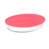 Assadeira Oval Média 3,2L c/ Tampa Plástica Marinex GD16662253N